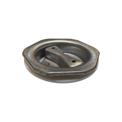 2 inch Stainless Steel Hex bung, with cross-bar, Teflon gasket included (Reike style)