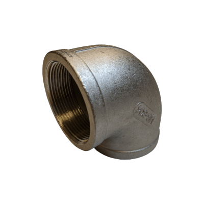 Mitchell Container 2 inch stainless 90 degree elbow