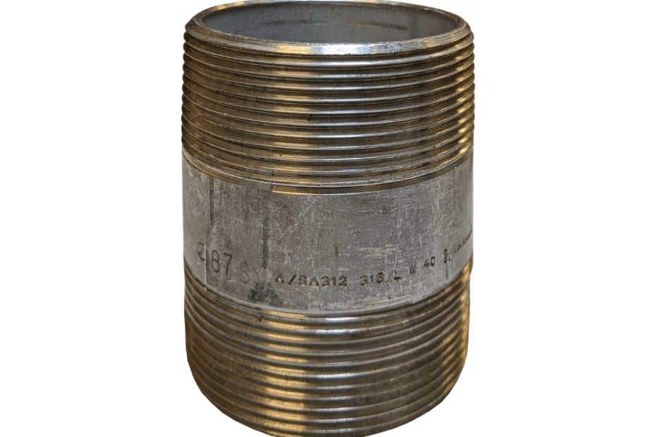Mitchell Container 2inch stainless steel close nipple