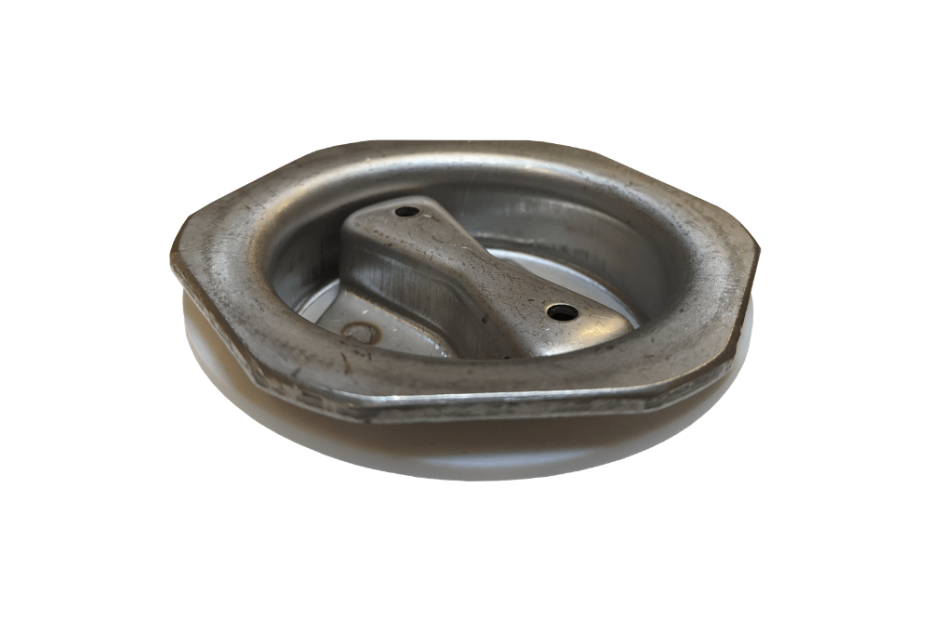2 inch Stainless Steel Hex bung, with cross-bar, Teflon gasket included (Reike style)
