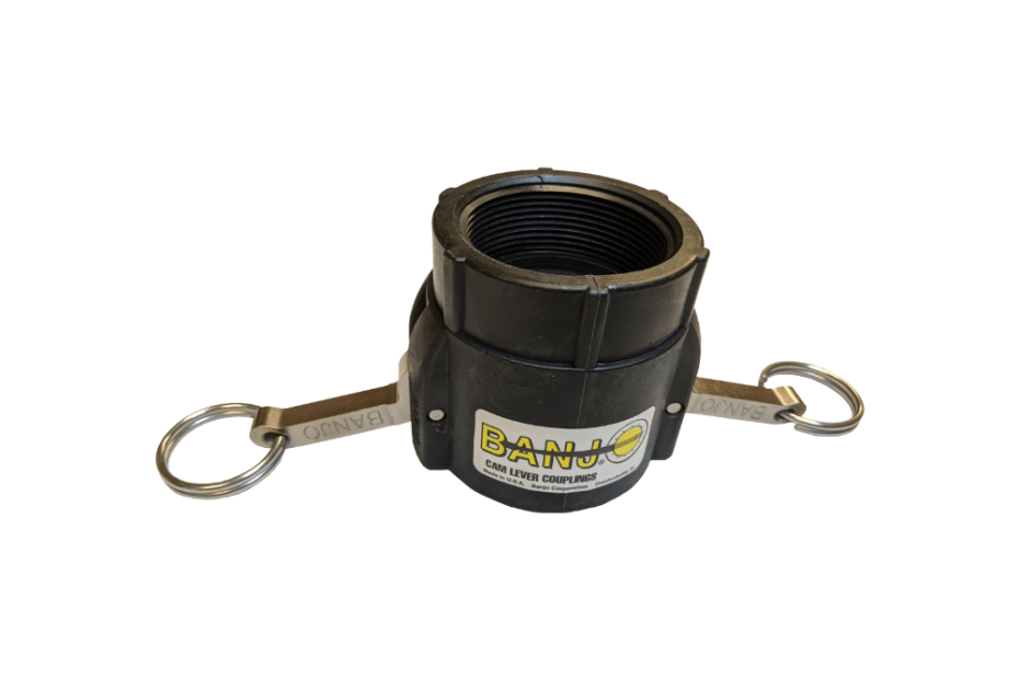 Mitchell Container BANJO Poly Female Coupler w/2 inch Female NPT Thread
