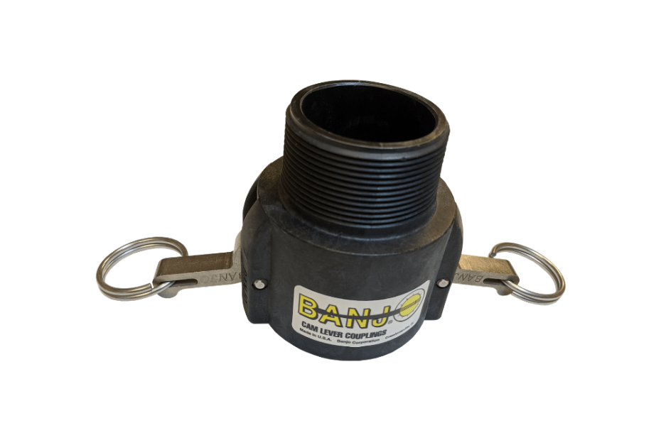 Mitchell Container BANJO Poly Female Coupler w/2 inch Male NPT Thread