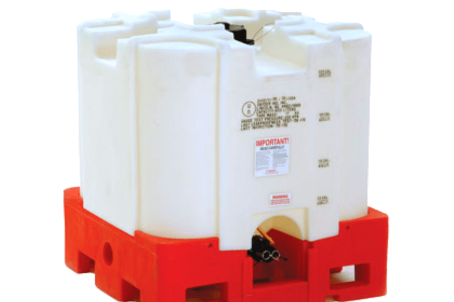 Mitchell Container Reconditioned 220 Gallon Snyder Rigid Poly