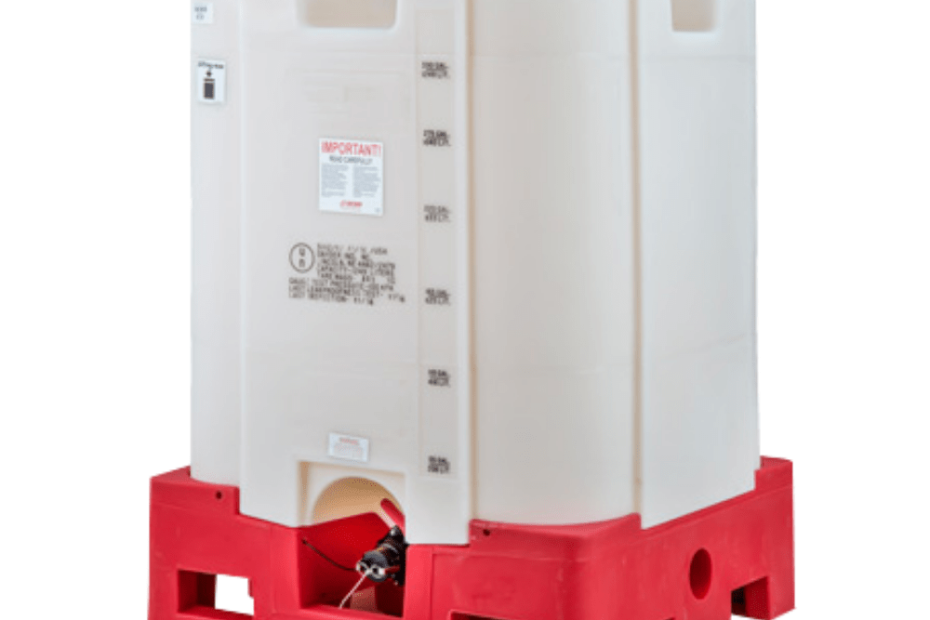 Mitchell Container Snyder Rigid Poly IBC Reconditioned 330 gallon